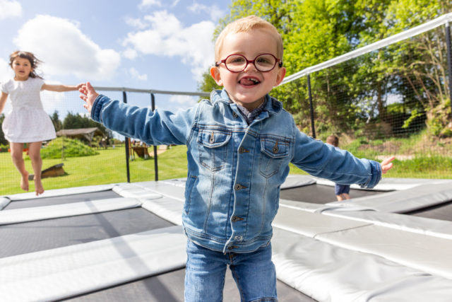 Trampoline à l'Aven Parc, Le parc de loisirs nature en Bretagne