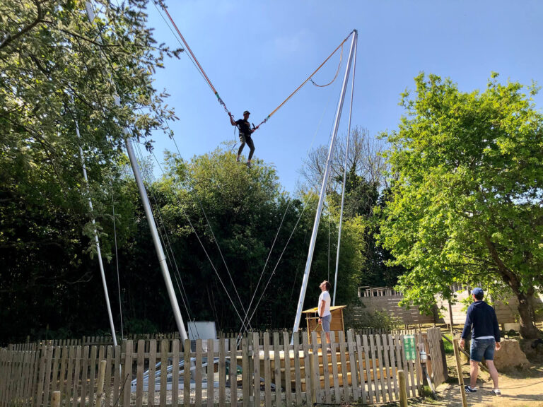 Le Benji éjection, attraction à sensation en Bretagne, à l'Aven Parc