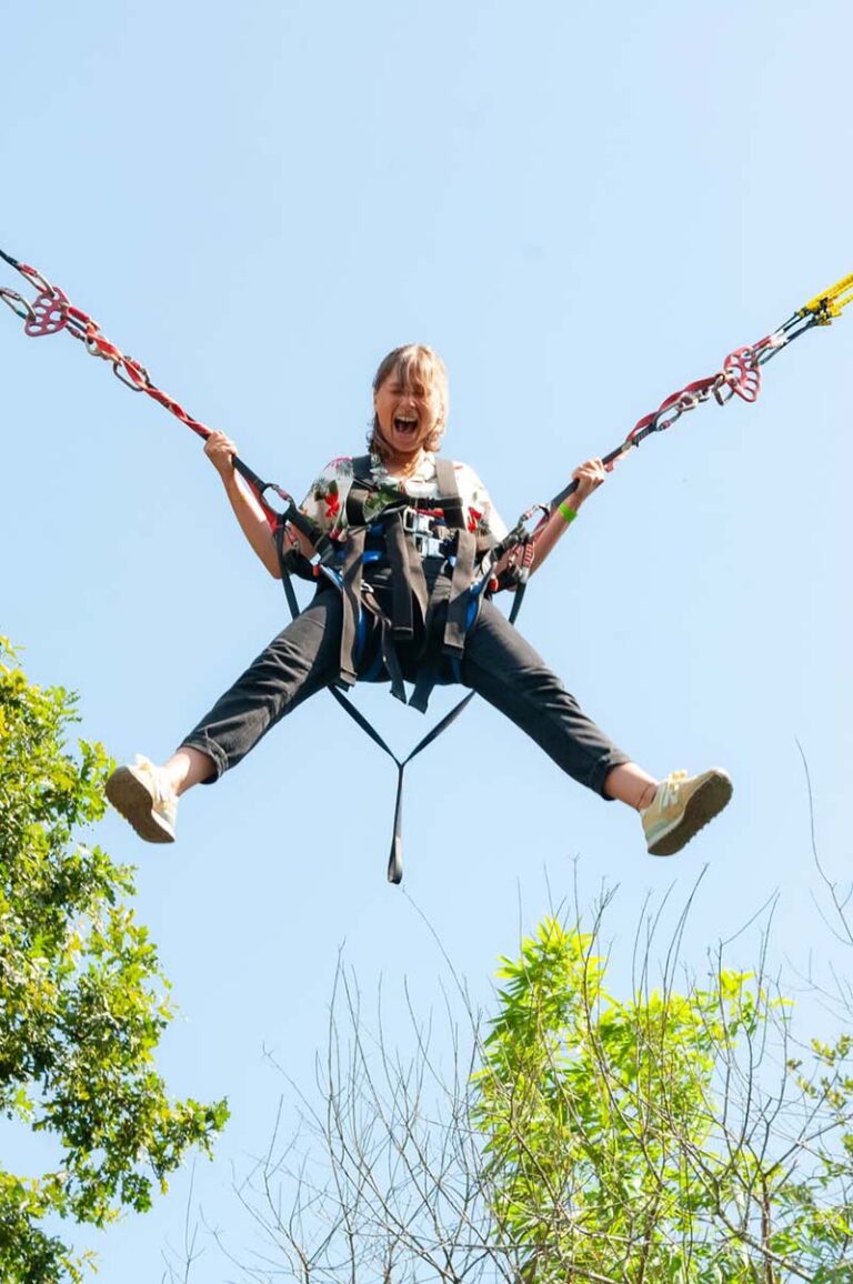 Le Benji éjection, attraction à sensation en Bretagne, à l'Aven Parc