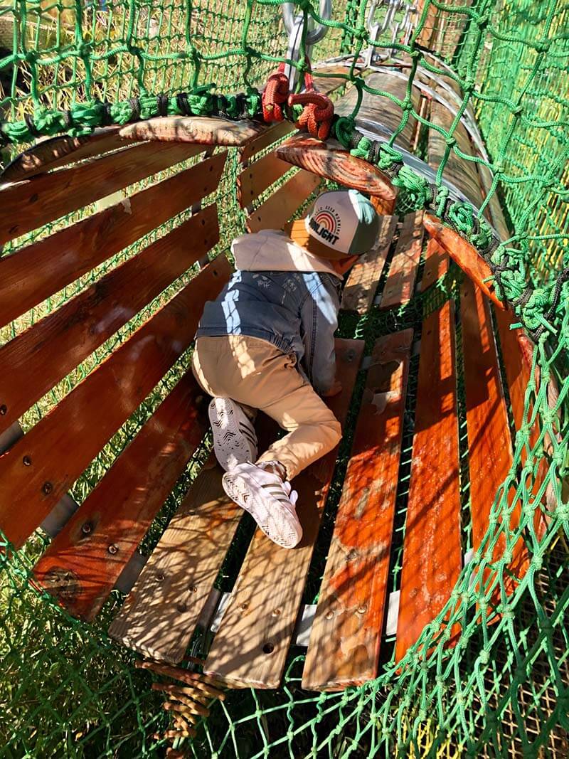 La jungle des filets, à l'Aven Parc, Parc de loisirs en Bretagne