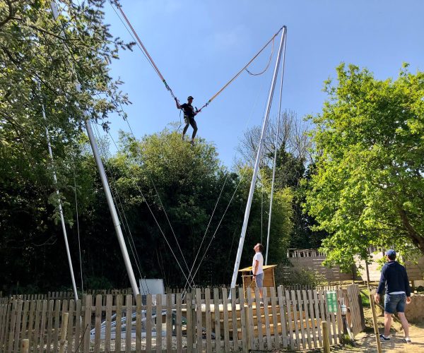 Le Benji éjection, attraction à sensation en Bretagne, à l'Aven Parc