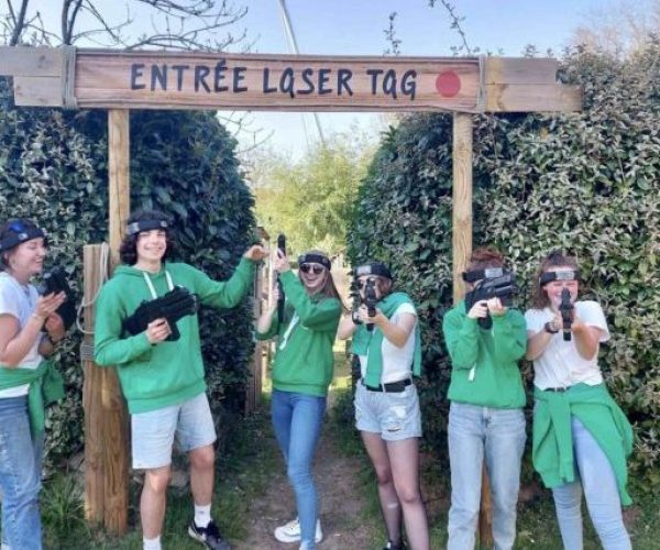 Le laser tag à l'Aven Parc, Parc de loisirs et d’aventure en pleine nature à Pont-Aven